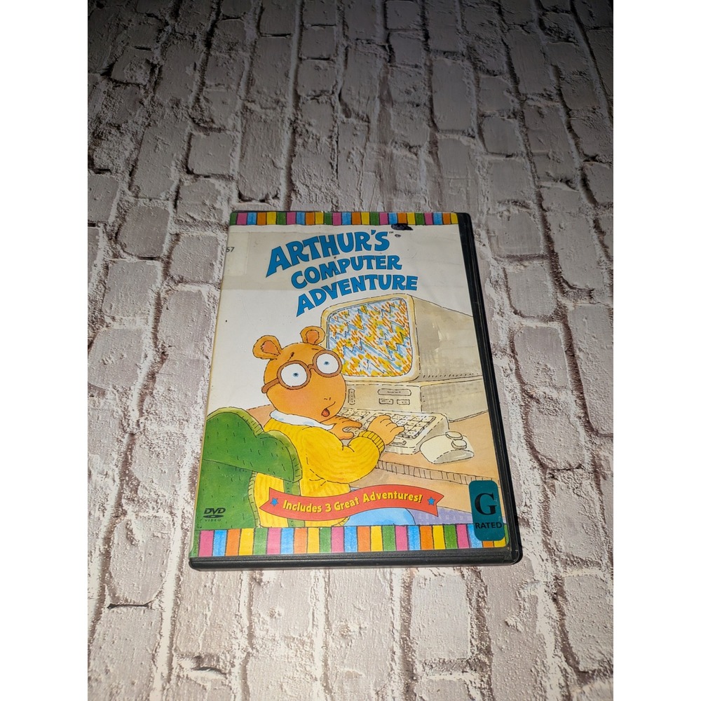 Arthurs Computer Adventure DVD 3 Episodes Sony Wonder Marc Brown G Rated